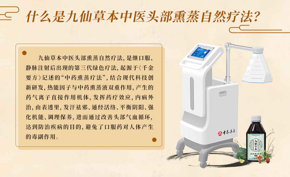 九仙草本中医头部熏蒸自然疗法(图4)